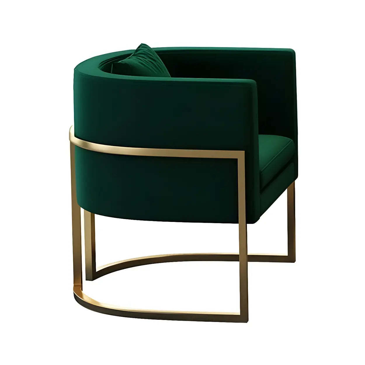 Faux Leather Arm Dining Chair