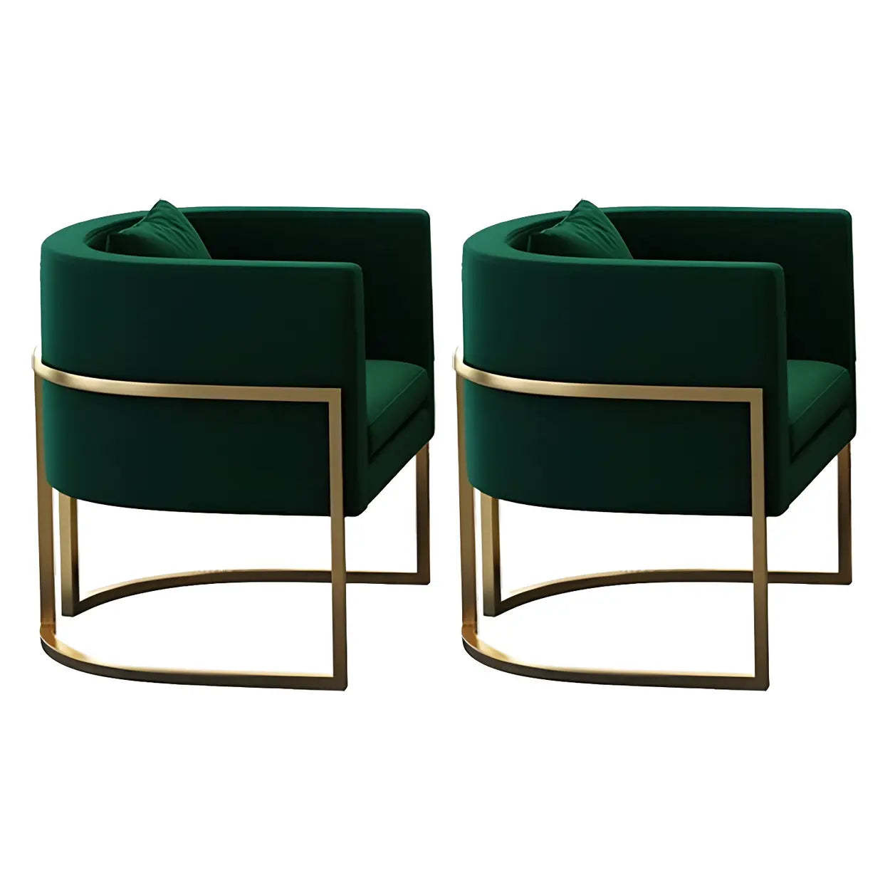 Faux Leather Arm Dining Chair