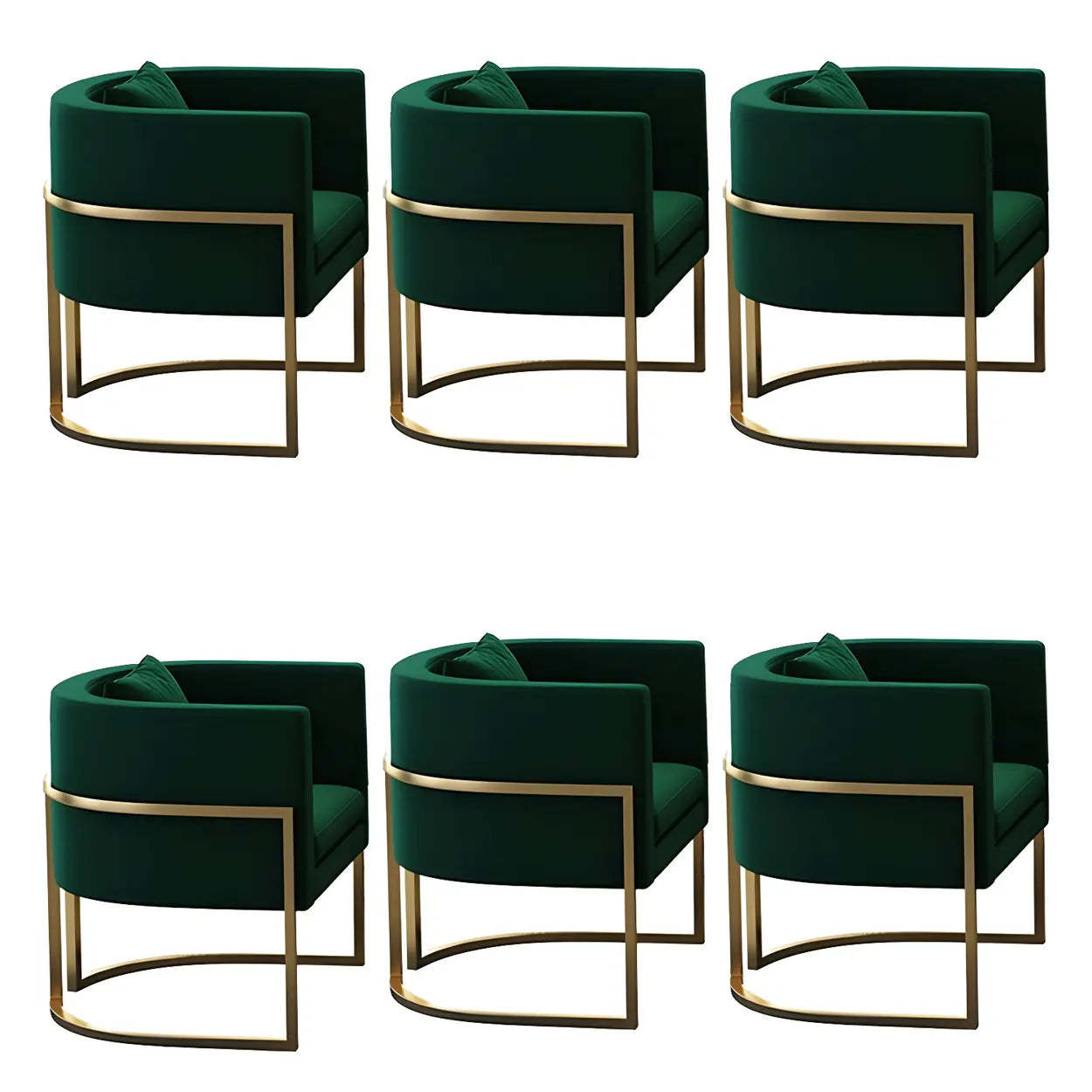 Faux Leather Arm Dining Chair
