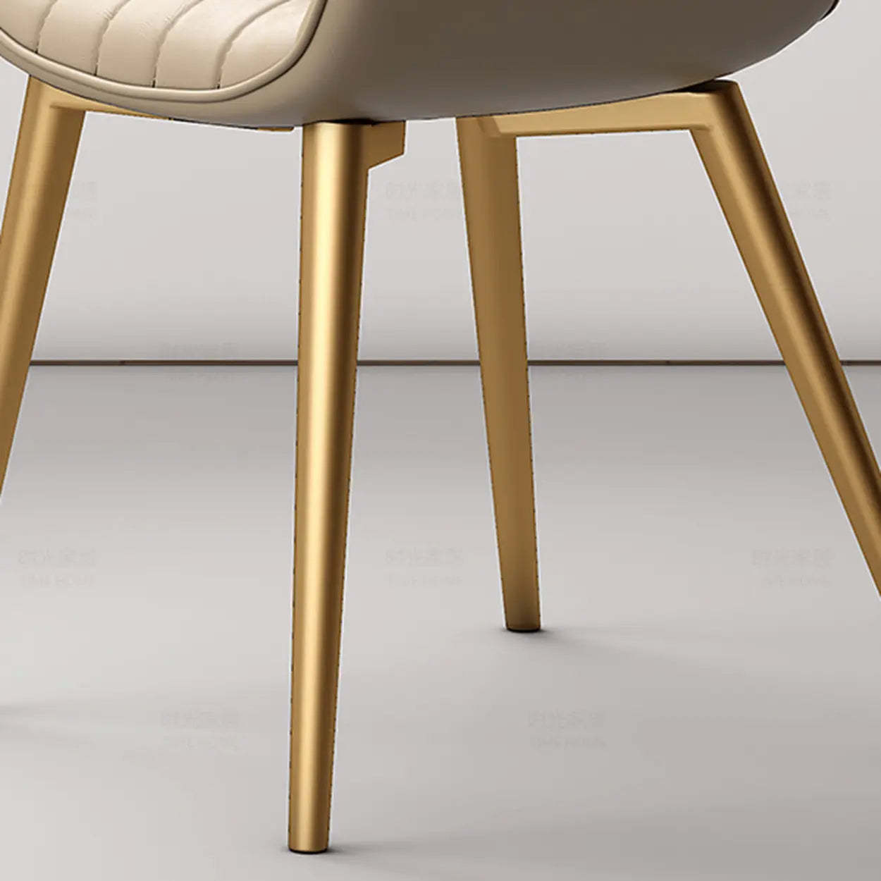 Faux Leather Parsons Dining Chair