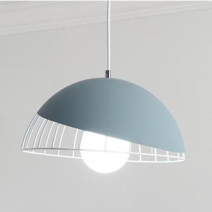 Creative Metal Semi Globular Design Led Modern Kitchen Island Lighting-Lighom