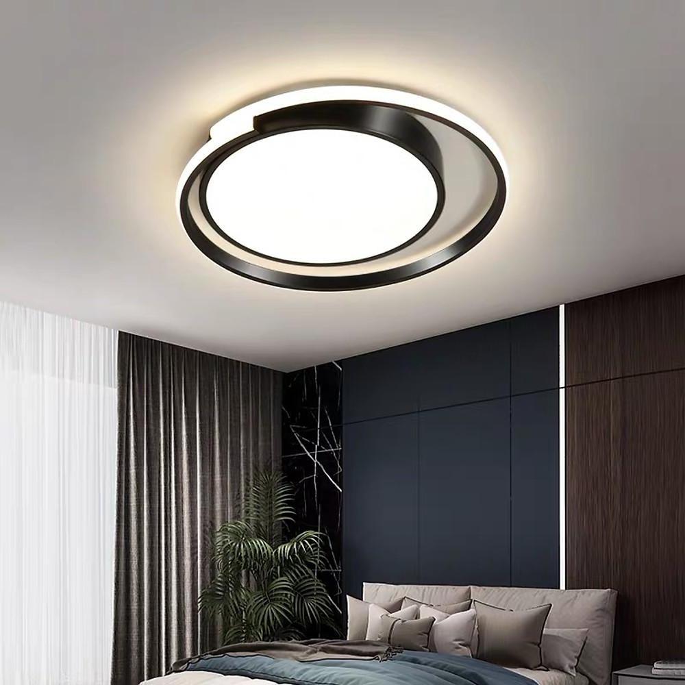 Circular Minimalist LED Flush Mount