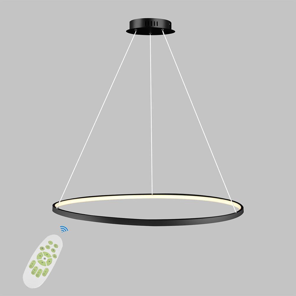 30W Single-Ring Integrated Bedroom Pendant