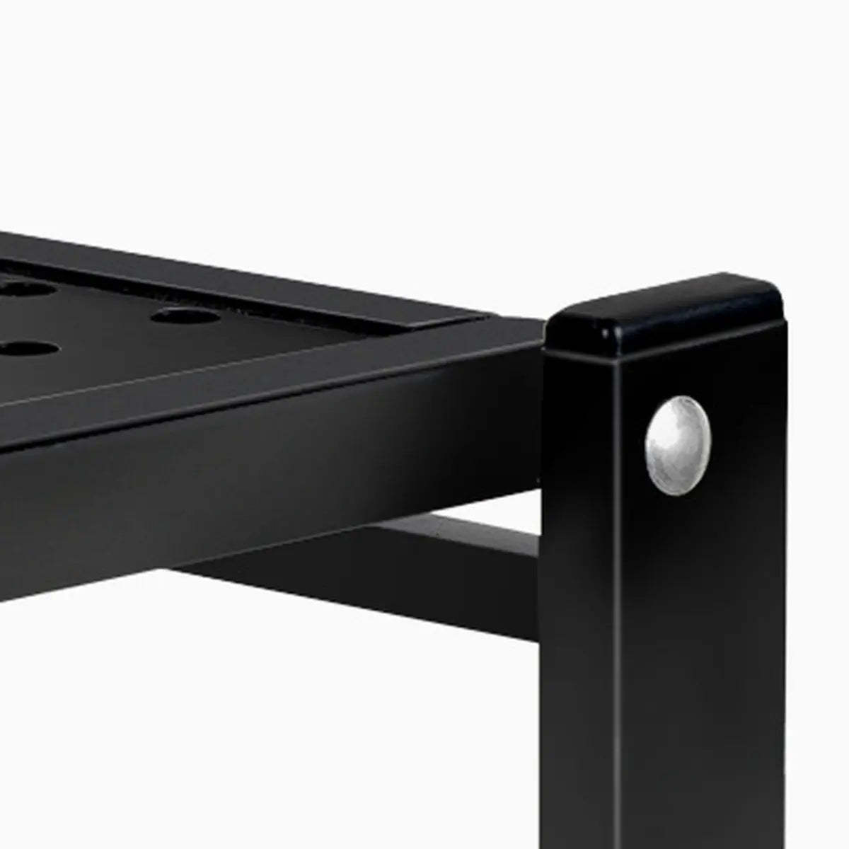Foldable Iron Frame Baker's Rack with Microwave Shelf