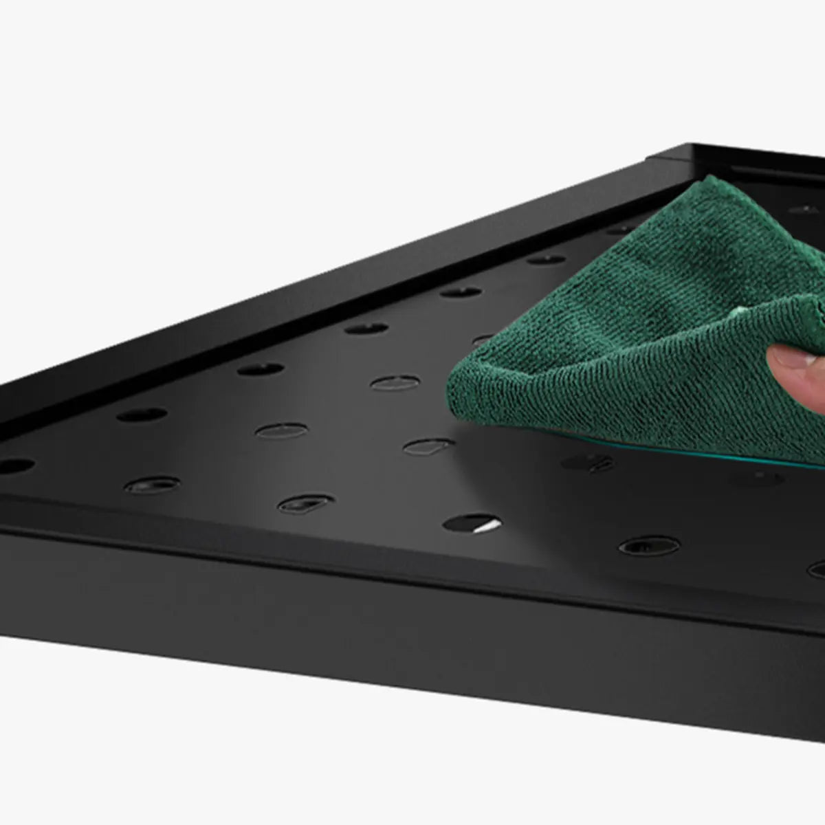 Foldable Iron Frame Baker's Rack with Microwave Shelf