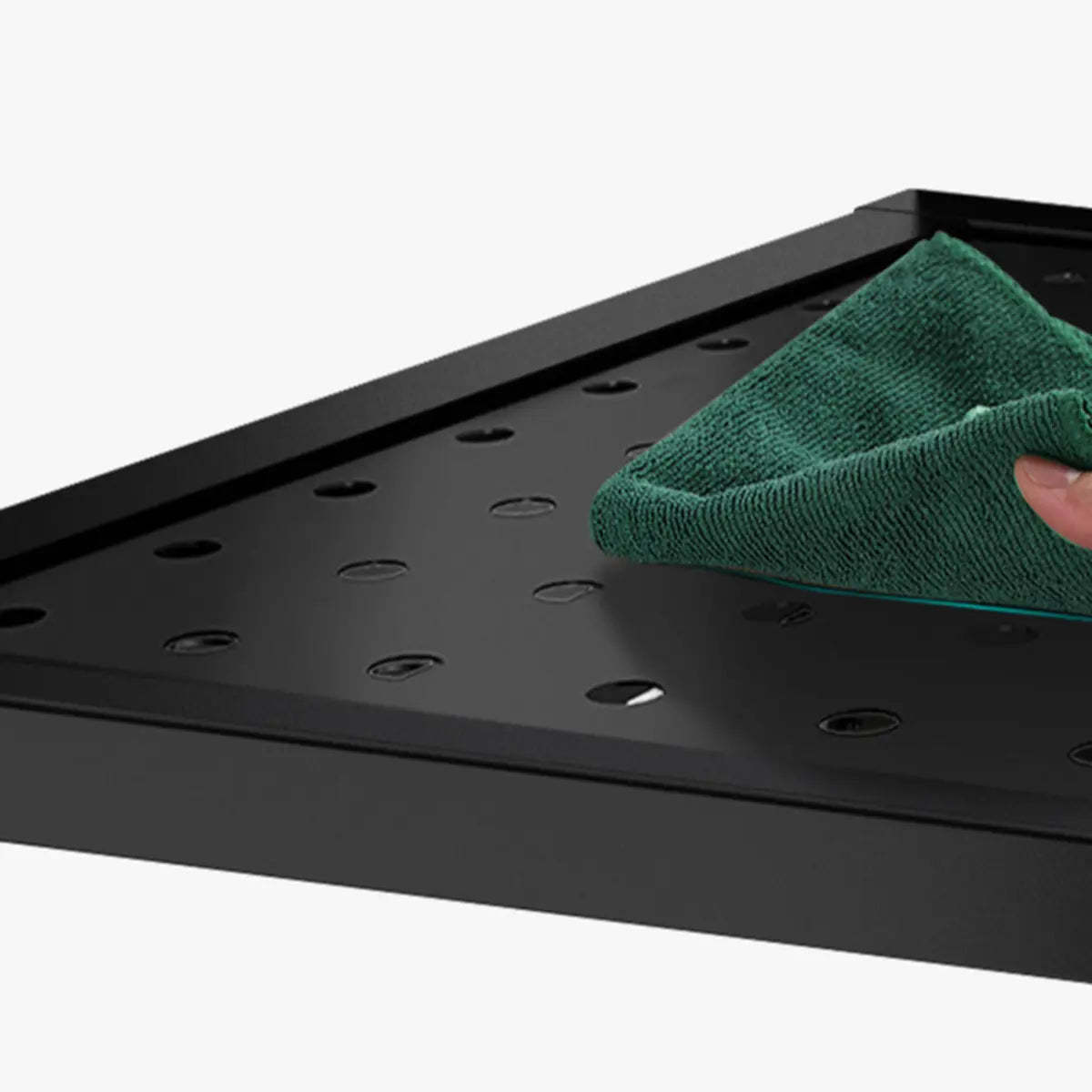 Foldable Iron Frame Baker's Rack with Microwave Shelf