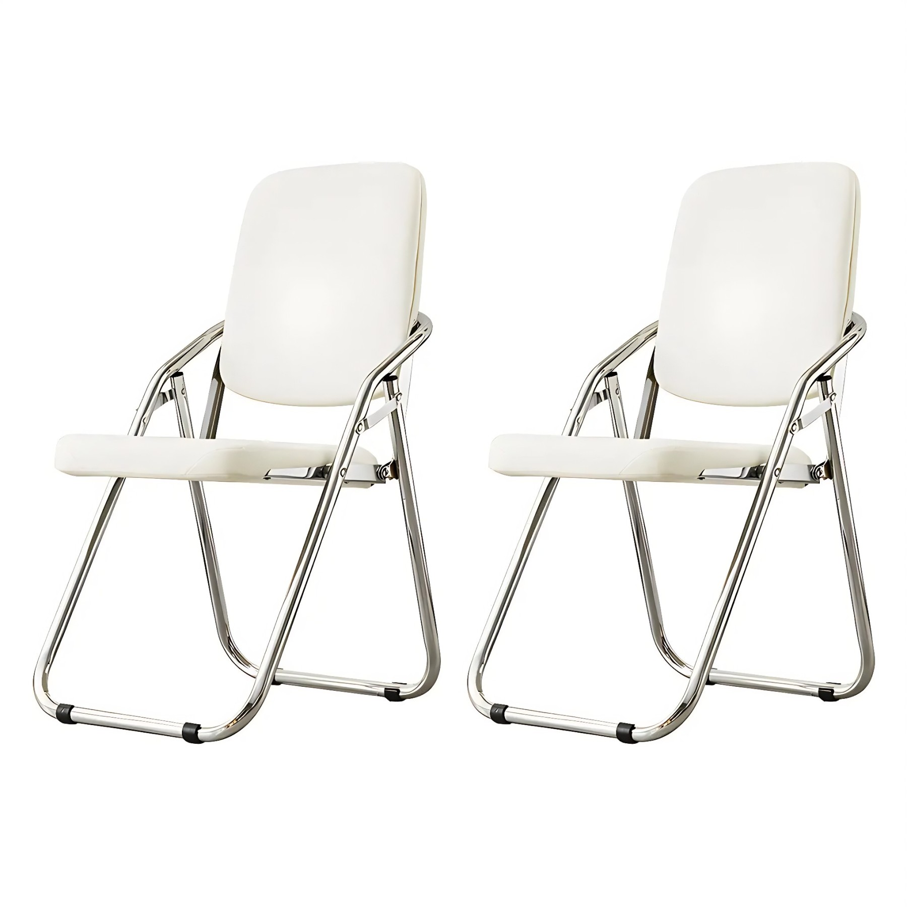 Foldable Metal Dining Side Chair