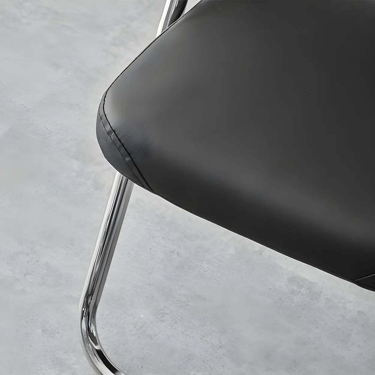 Foldable Metal Dining Side Chair — Red / 2 Piece Set