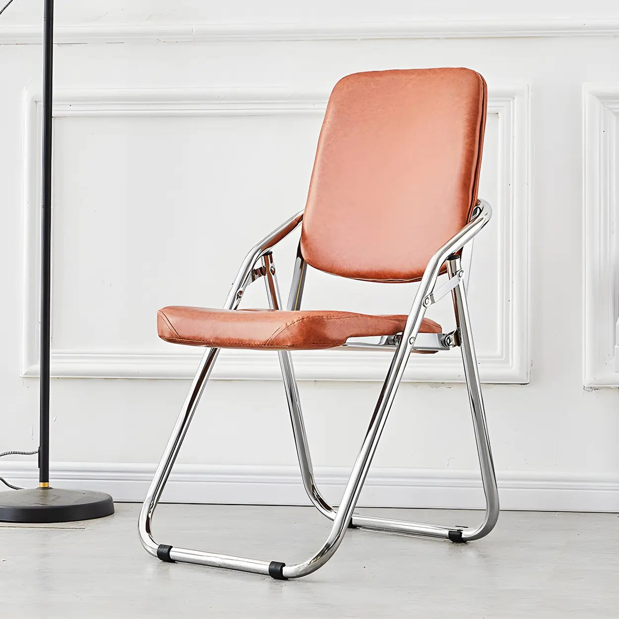 Foldable Metal Dining Side Chair