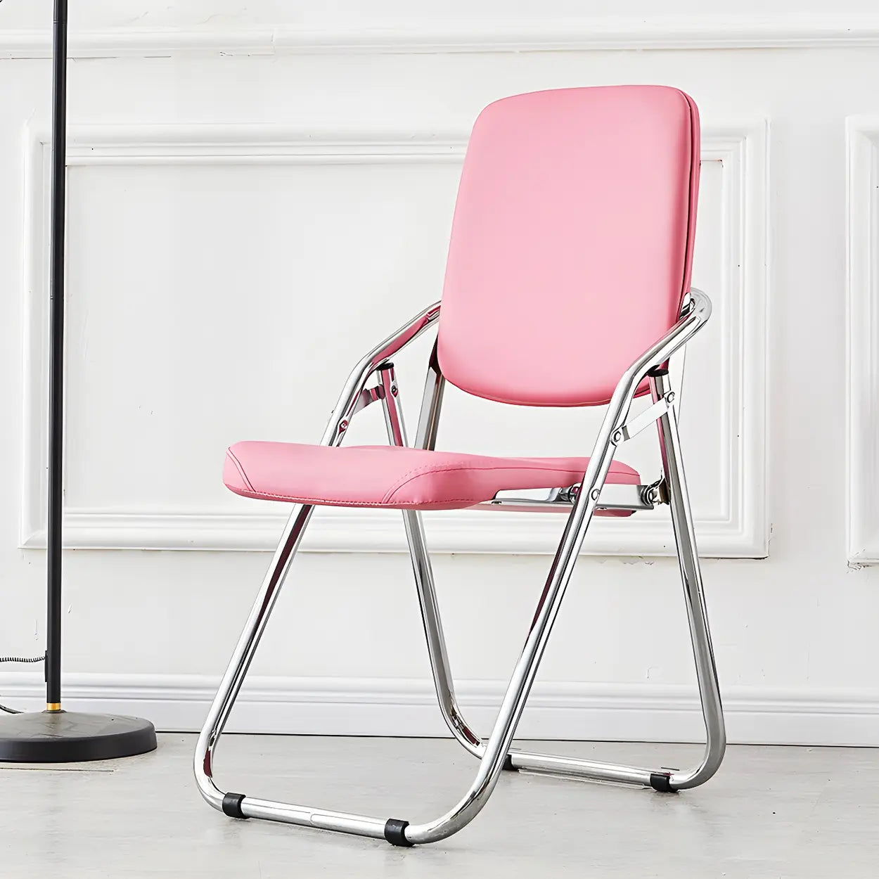 Foldable Metal Dining Side Chair