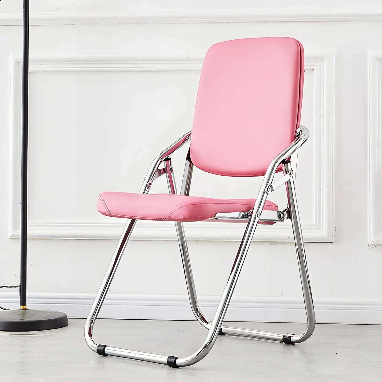 Foldable Metal Dining Side Chair