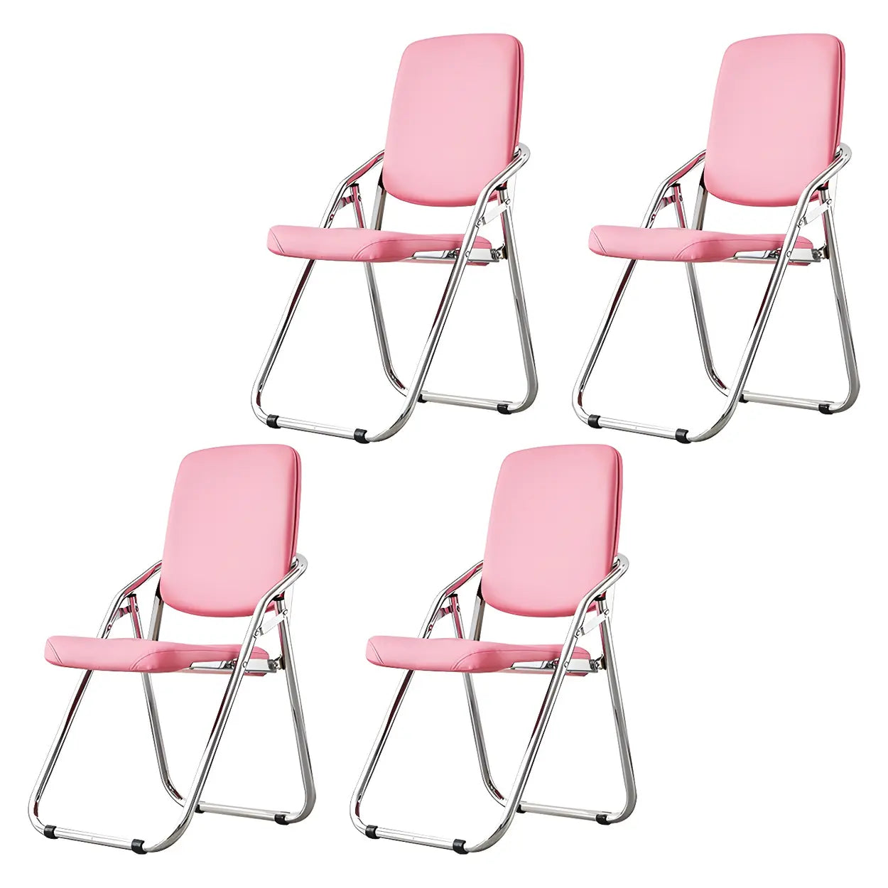 Foldable Metal Dining Side Chair