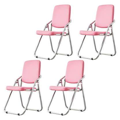 Foldable Metal Dining Side Chair