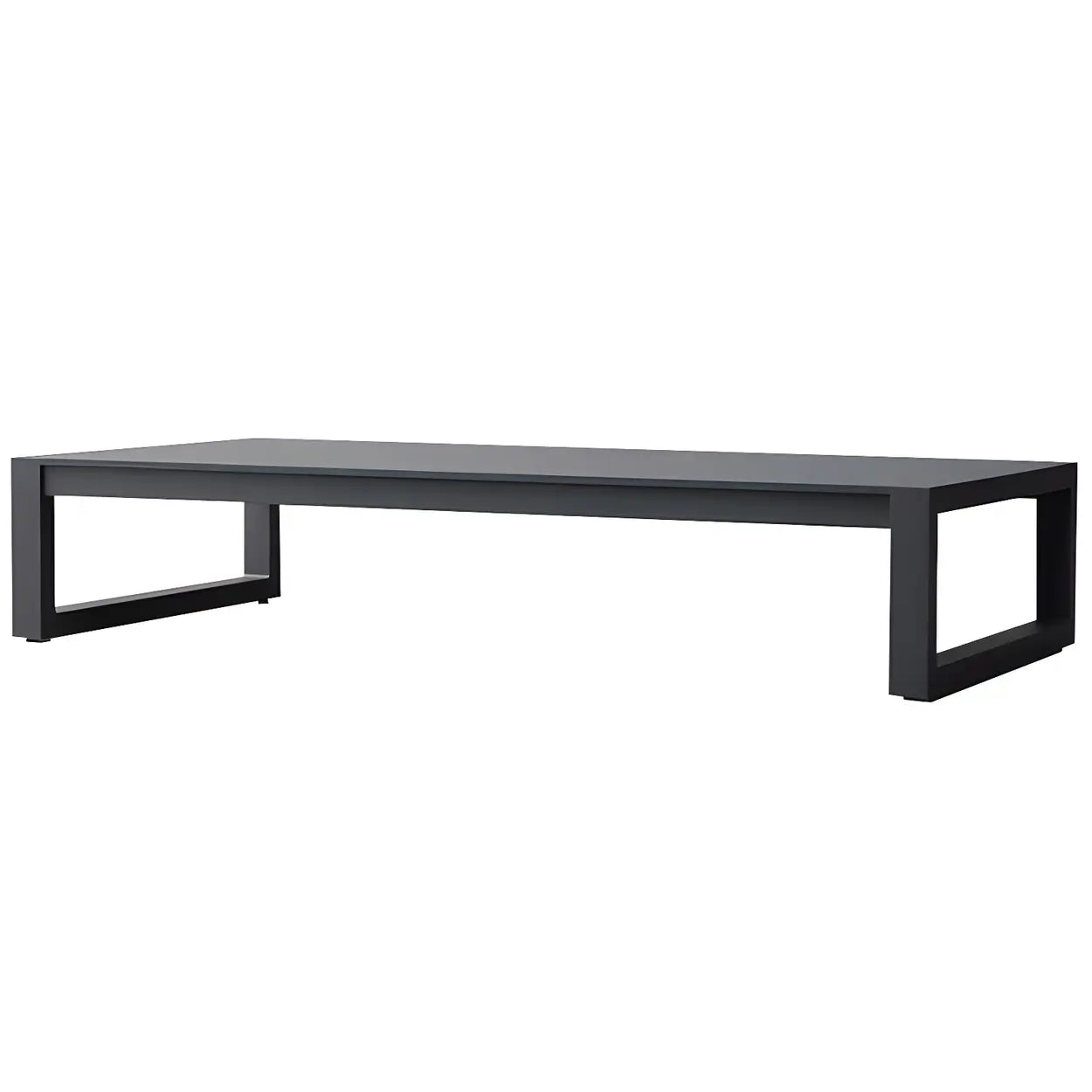 Foldable Rectangular Metal Outdoor Coffee Table