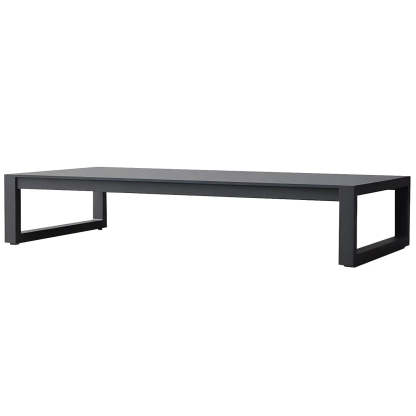 Foldable Rectangular Metal Outdoor Coffee Table