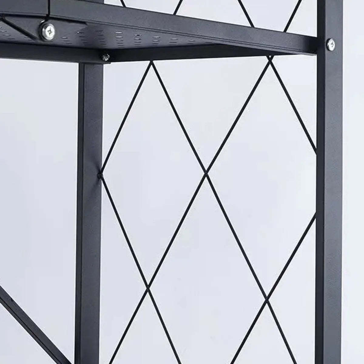 Foldable Stainless Steel Baker's Rack with Shelves