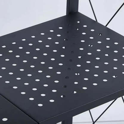 Foldable Stainless Steel Baker's Rack with Shelves