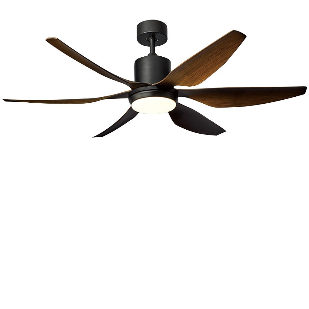66" Silent 24W Dimming Ceiling Fan Lamp with Remote