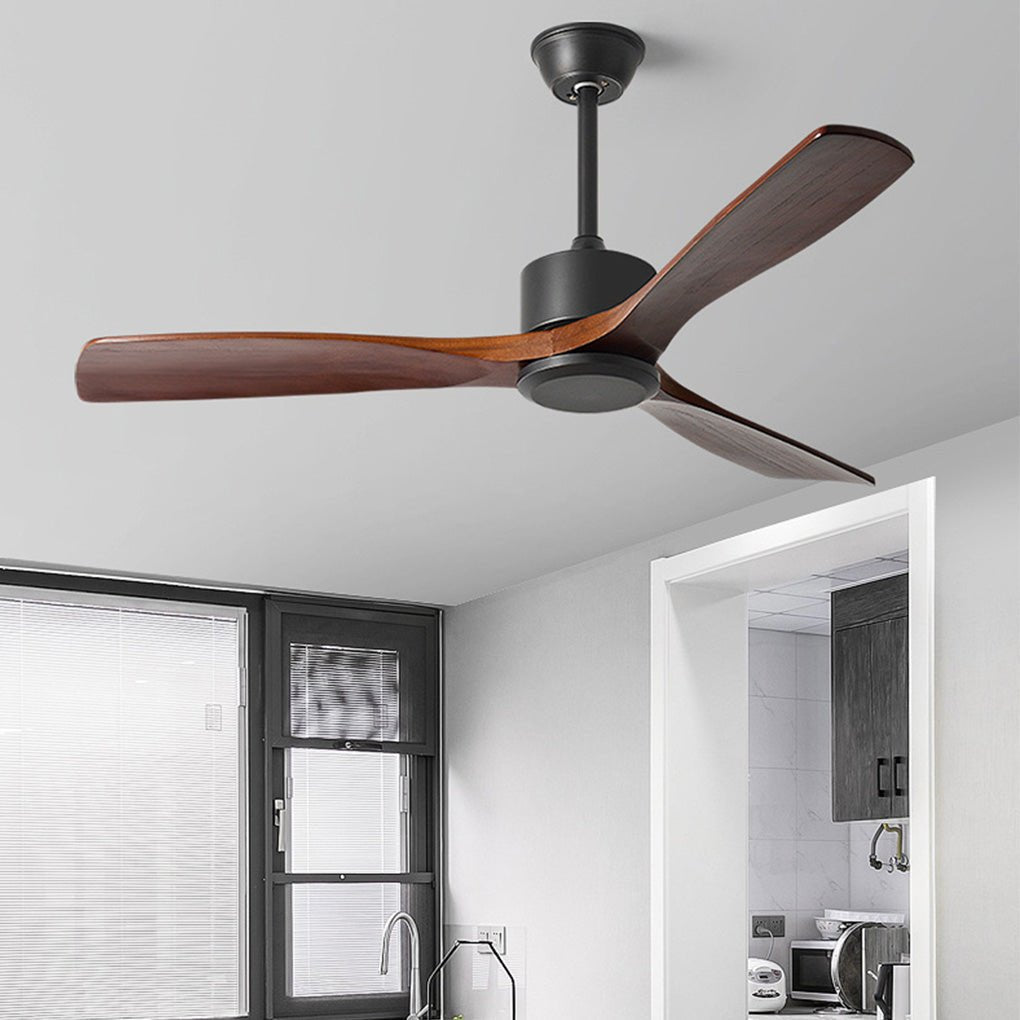 Mute Remote Adjustable Wind Speed Ceiling Fan