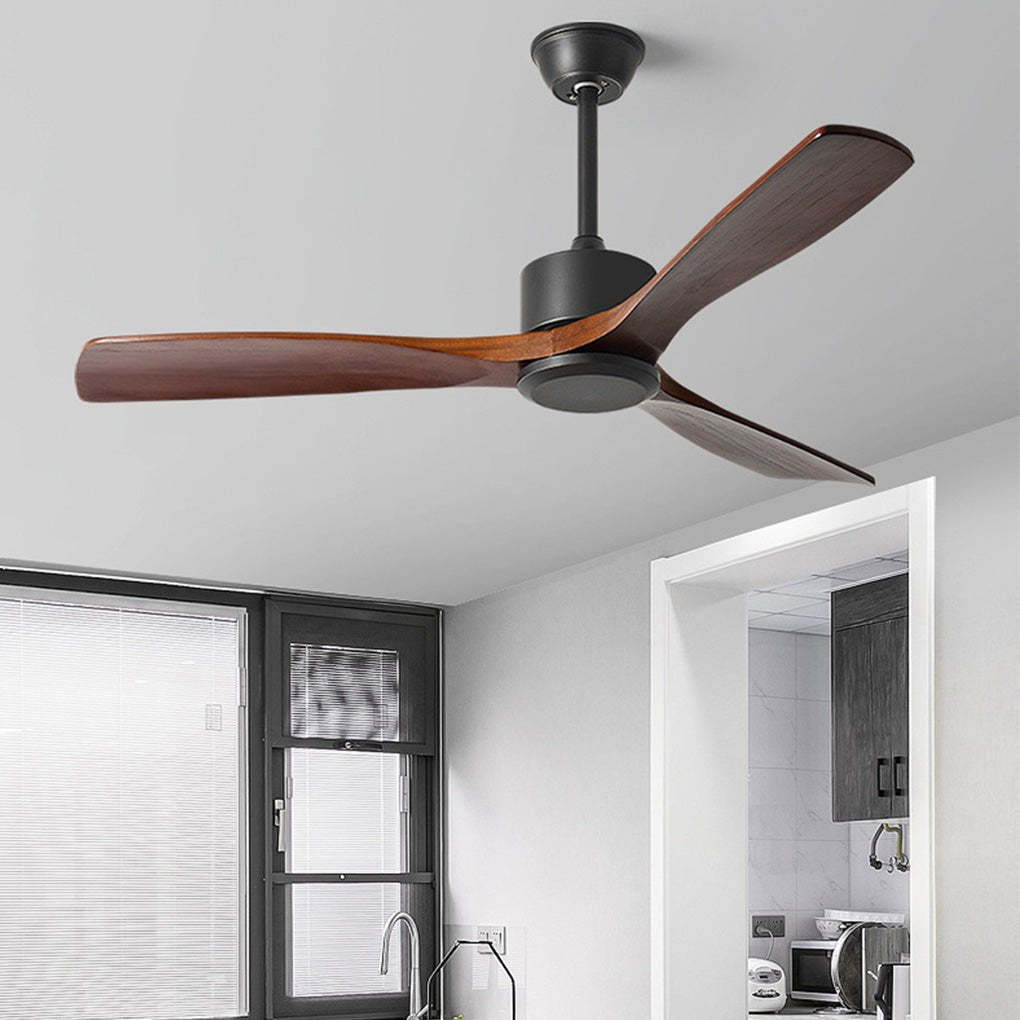 Mute Remote Adjustable Wind Speed Ceiling Fan