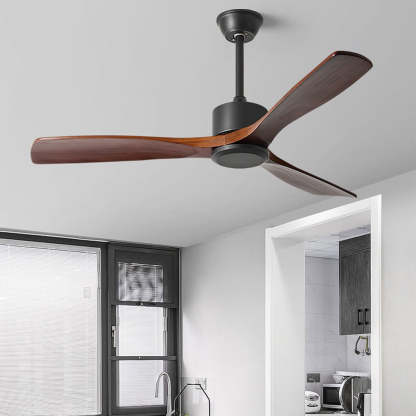 Mute Remote Adjustable Wind Speed Ceiling Fan