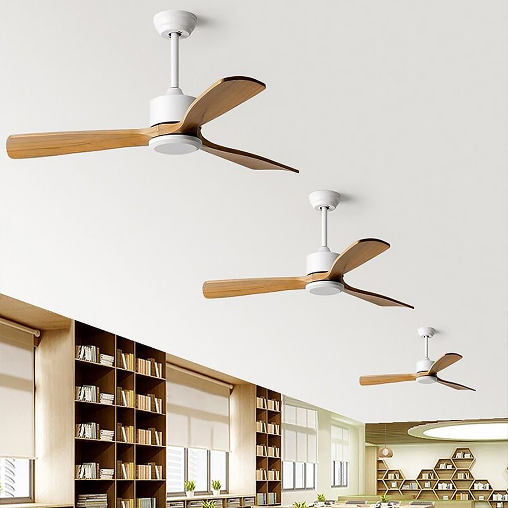 Mute Remote Adjustable Wind Speed Ceiling Fan