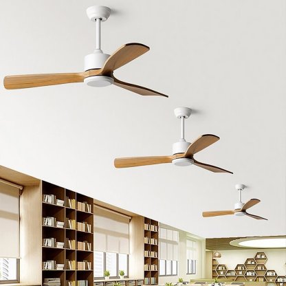 Mute Remote Adjustable Wind Speed Ceiling Fan