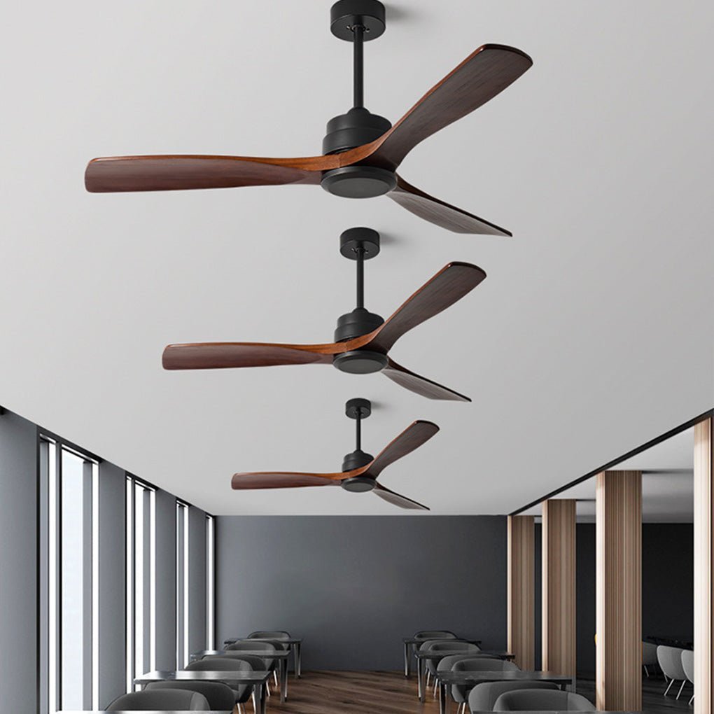 Mute Remote Adjustable Wind Speed Ceiling Fan