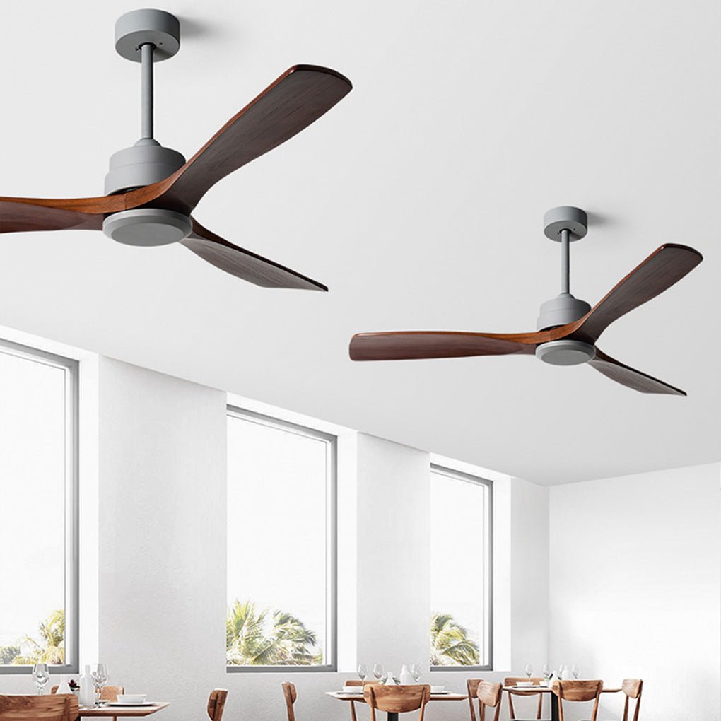 Mute Remote Adjustable Wind Speed Ceiling Fan