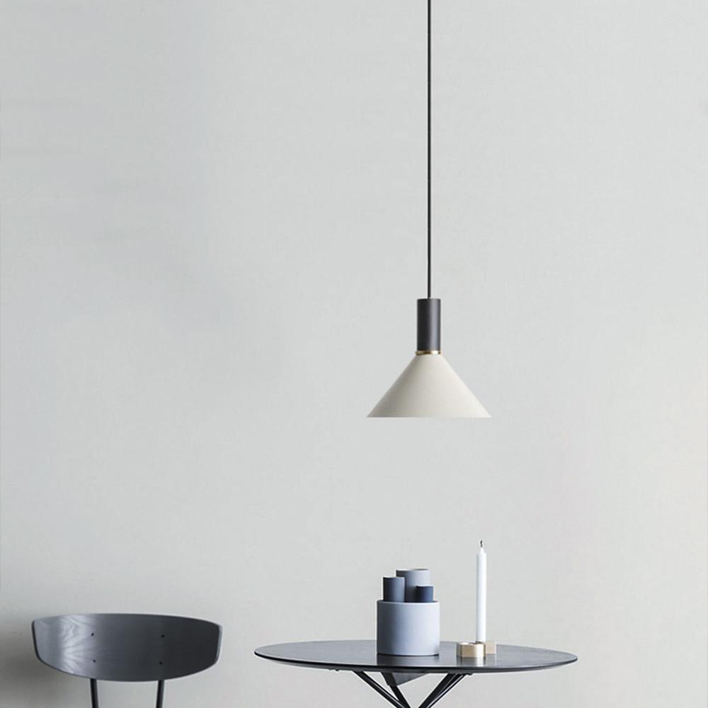 Modernist Cone Metal Island Bedroom Pendant