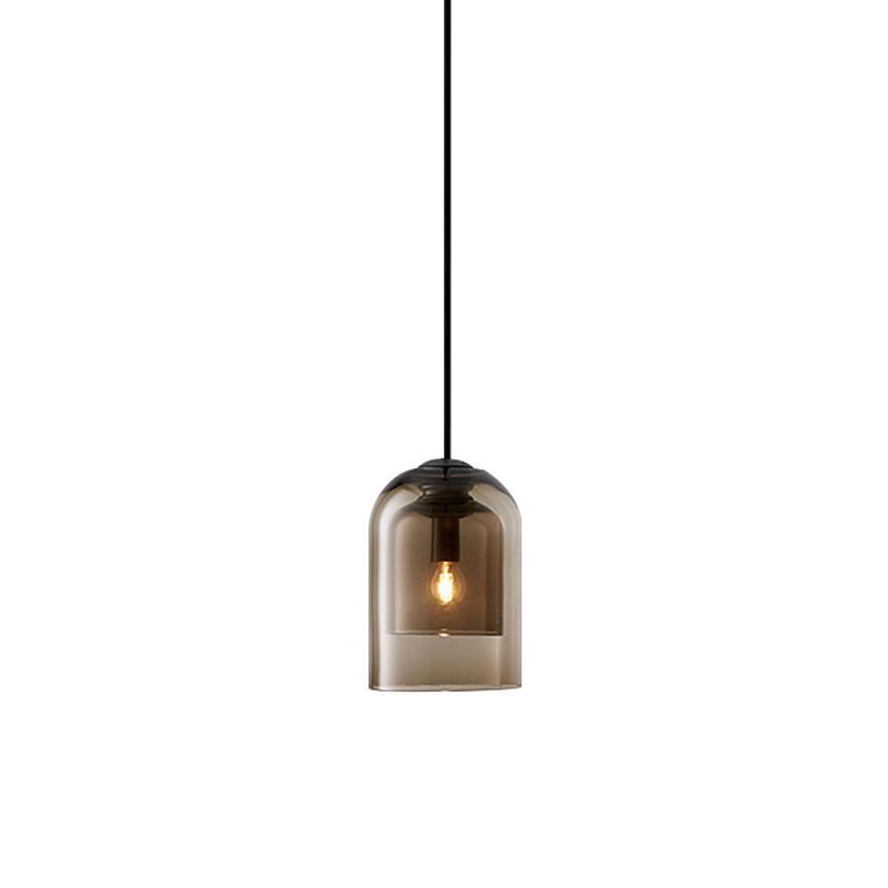 Nordic Glass Metal Industrial Pendant Light for Living Room Ceiling Light-Lighom