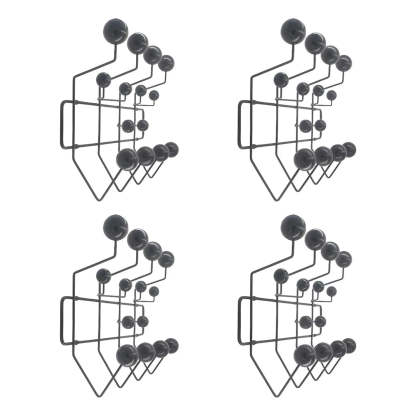 Geometric Metal Wall Mounted Coat Rack