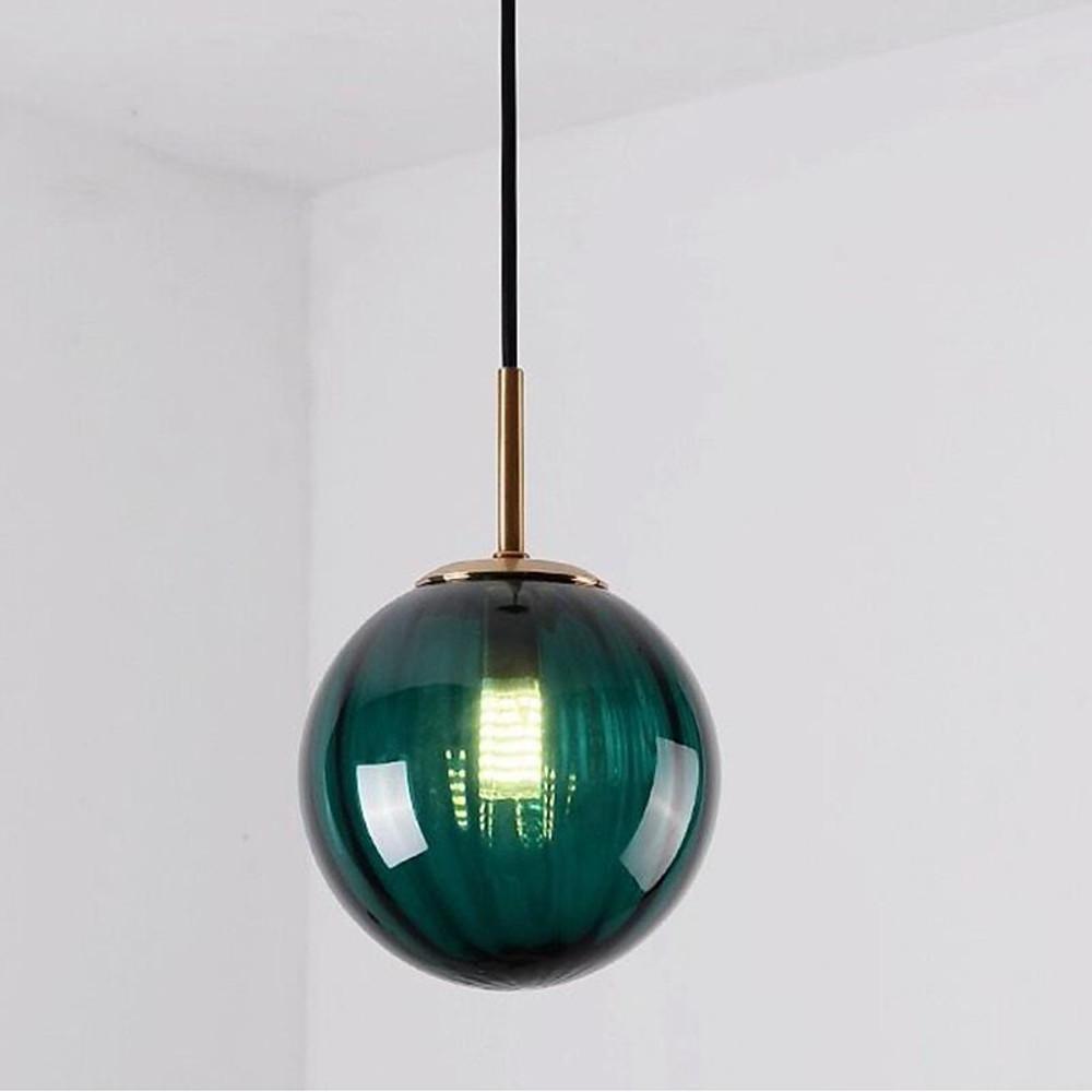 Ball Metal Glass LED Pendant Light