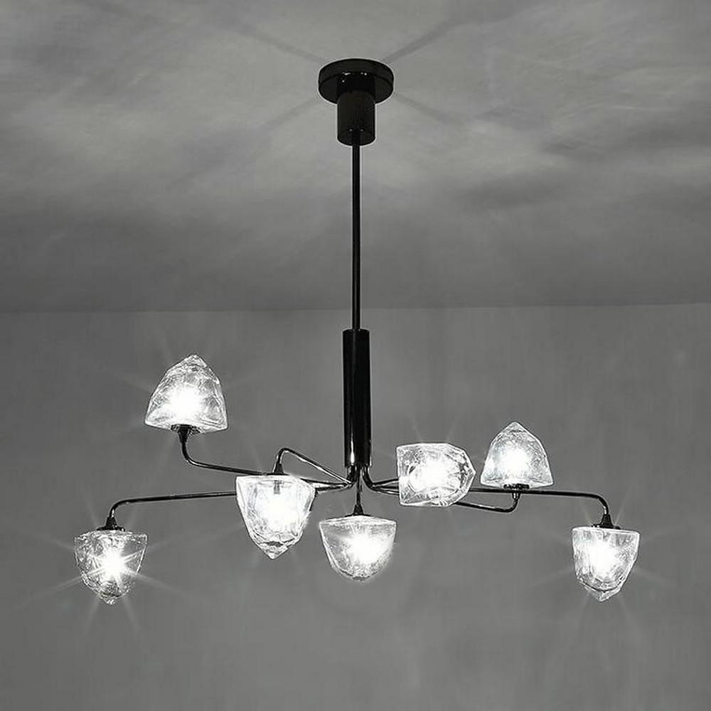 Lighom mini sputnik metal chandeliers — Cool White (6000K)
