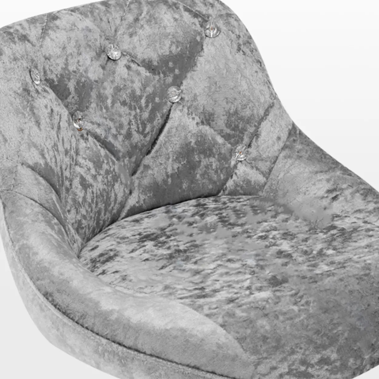 Glam Velvet Swivel Bucket Bar Stool