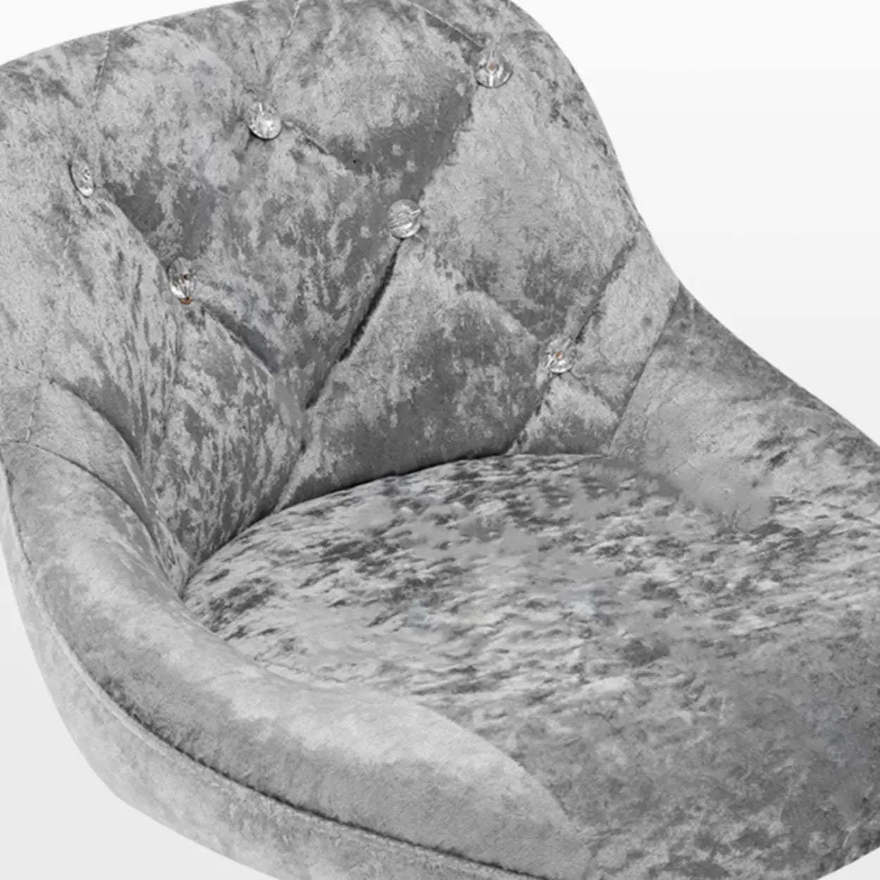 Glam Velvet Swivel Bucket Bar Stool