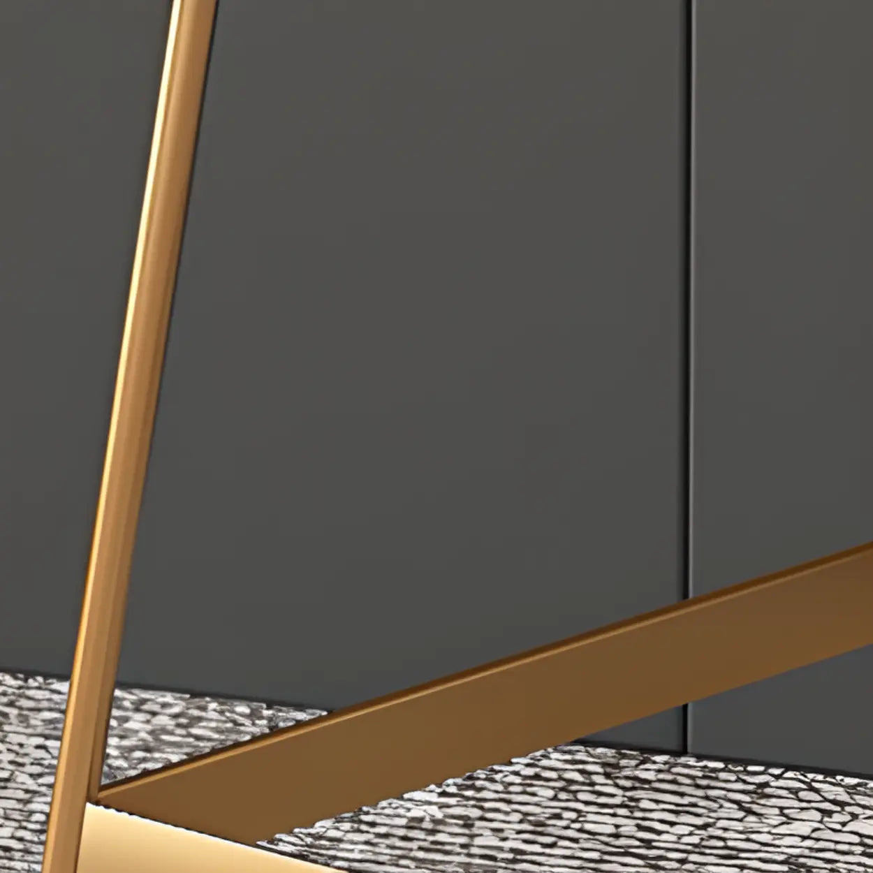 Glam Velvet Upholstered Low Back Bar Stool — Gold / Black