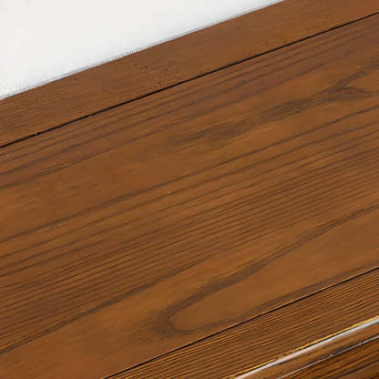 Ash Brown Glass Door Large Retro Sideboard