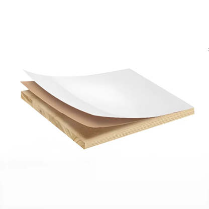 Gold-Handle White Wood Horizontal Dresser — Nut-Brown
