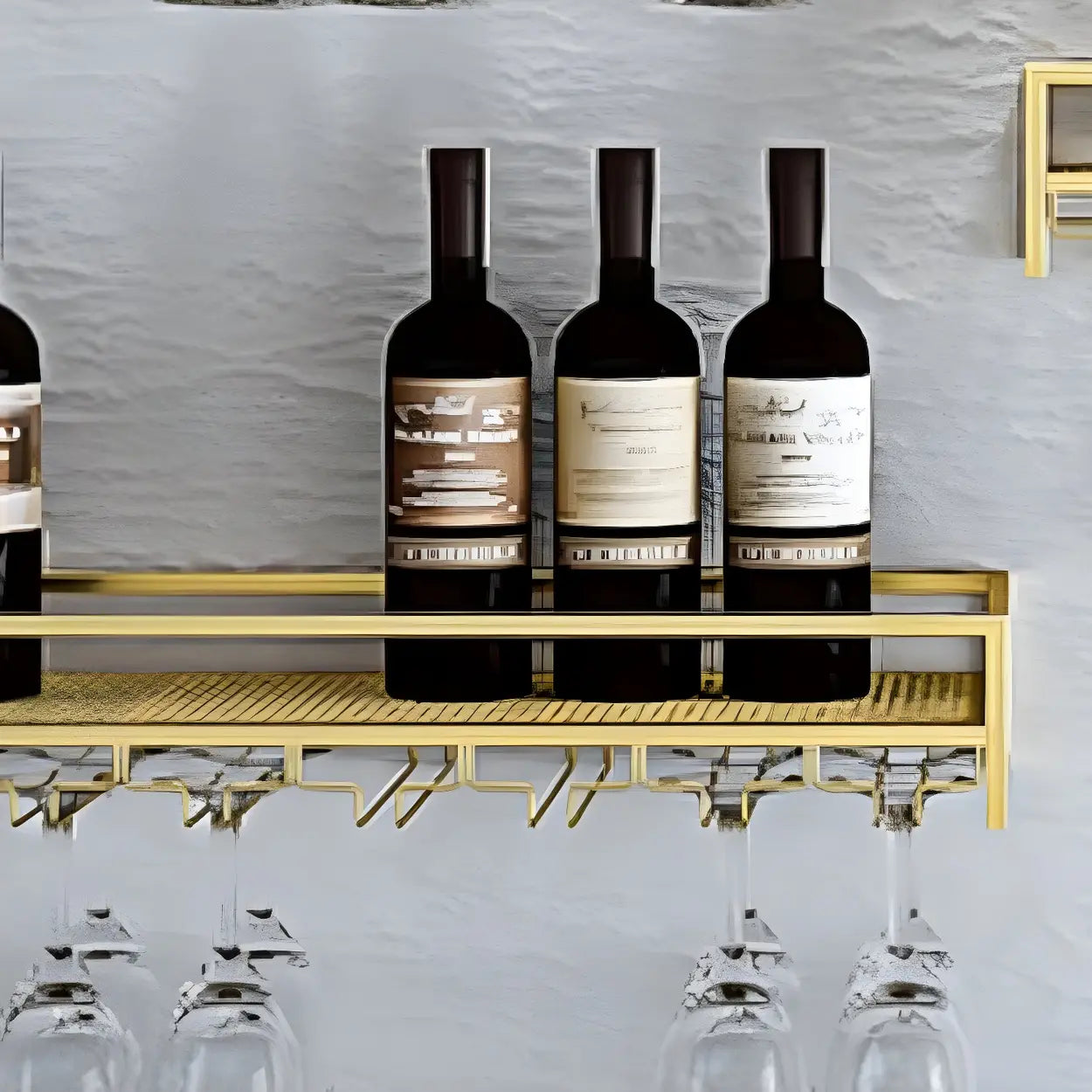 Lighom modern wine floating red wine cabinets
