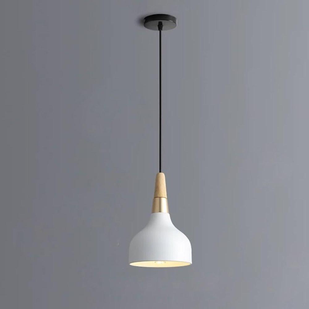 Modern island pendant lighting in metal — Pink