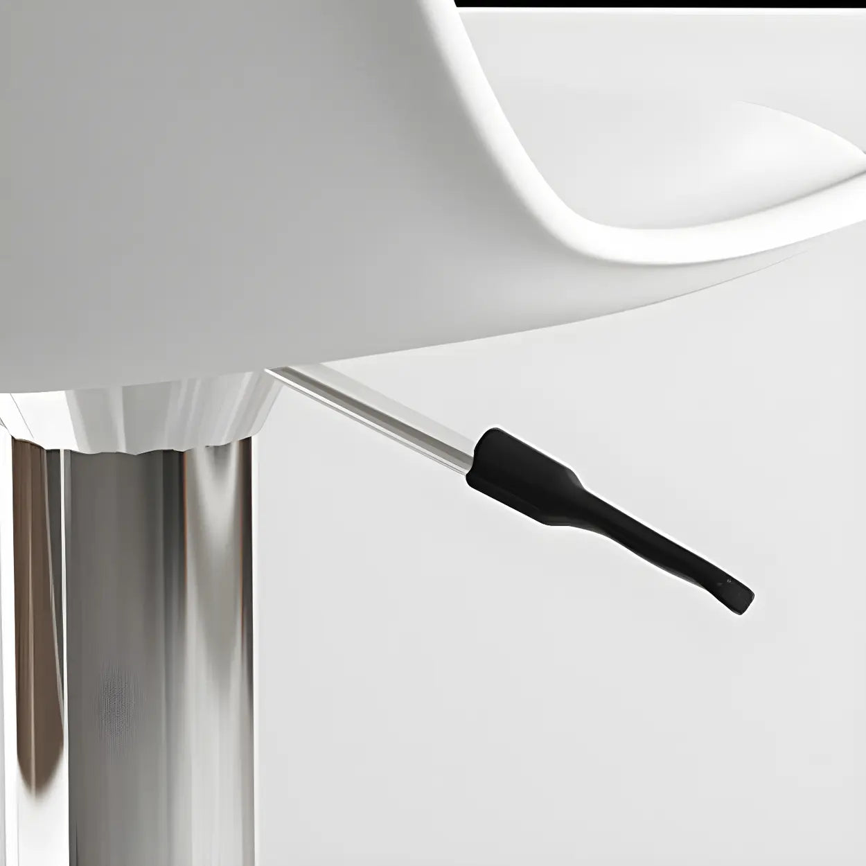 Adjustable Swivel Leather Bar Stool