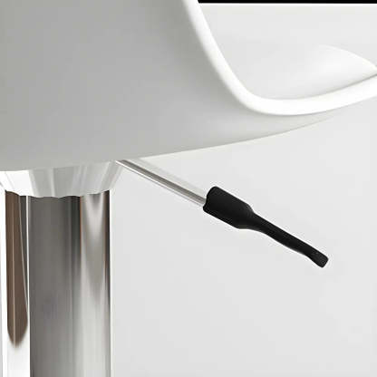 Adjustable Swivel Leather Bar Stool