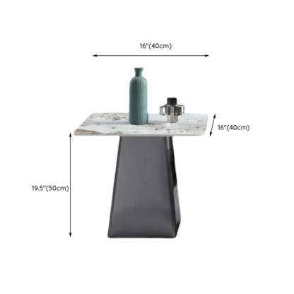 Gray Scratch-Resistant Stone Square Bunching Tables