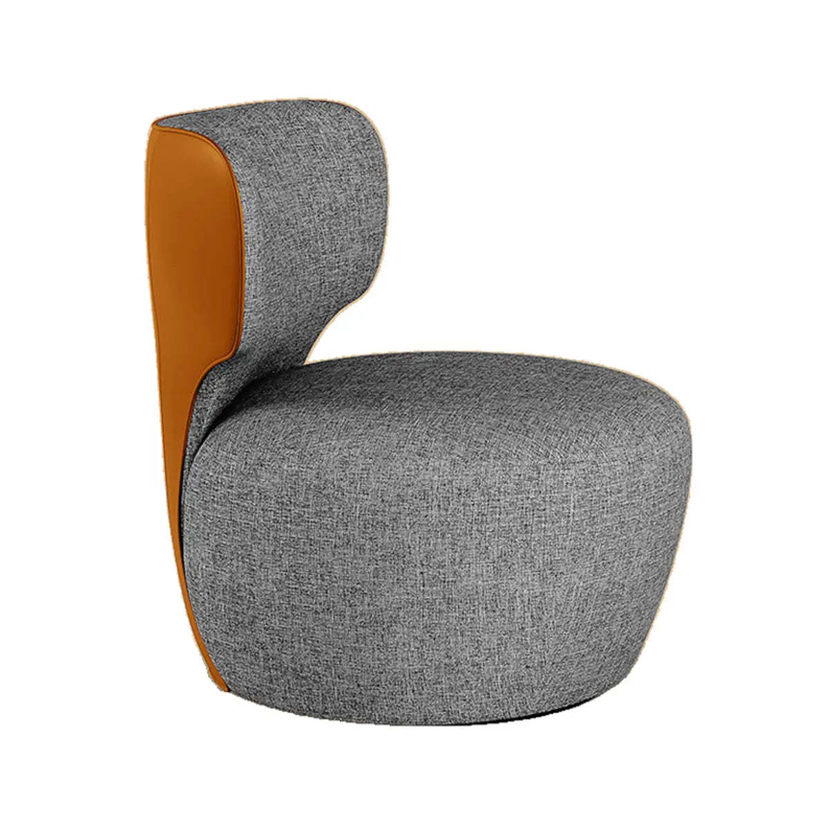 Gray Swivel Scratch Resistant Side Chair