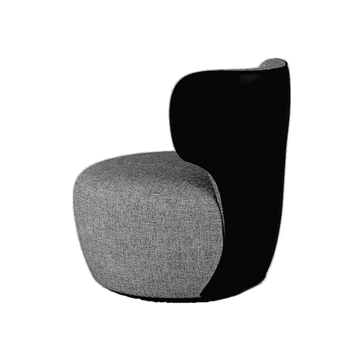 Gray Swivel Scratch Resistant Side Chair