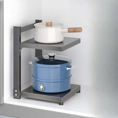 Gray Rust-Resistant Metal Baker's Rack — Basket Not Included / 3