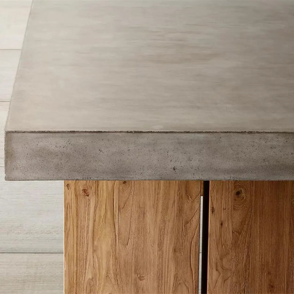 Gray Wood Rectangular Workstation Conference Table — Table Only