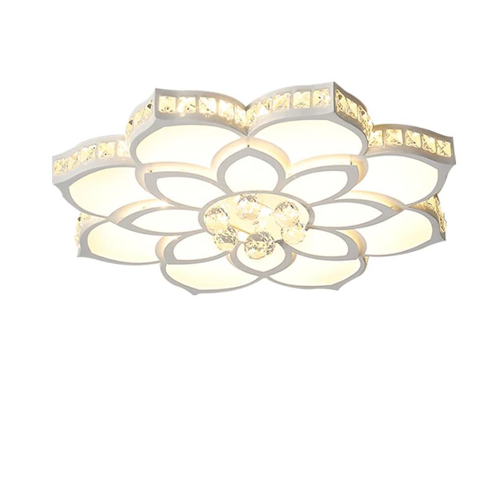Flower-Shaped Dimmable LED Flush Mount