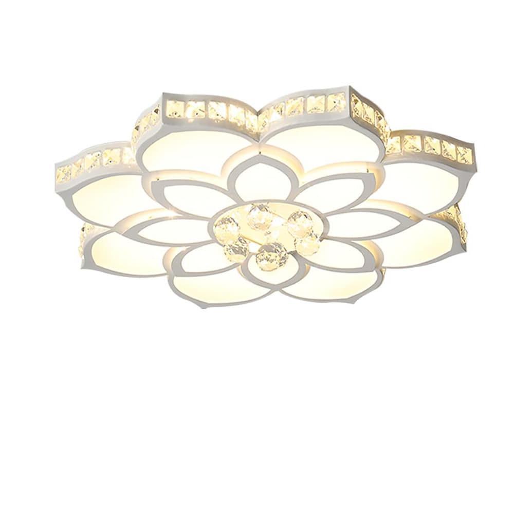 Flower-Shaped Dimmable LED Flush Mount